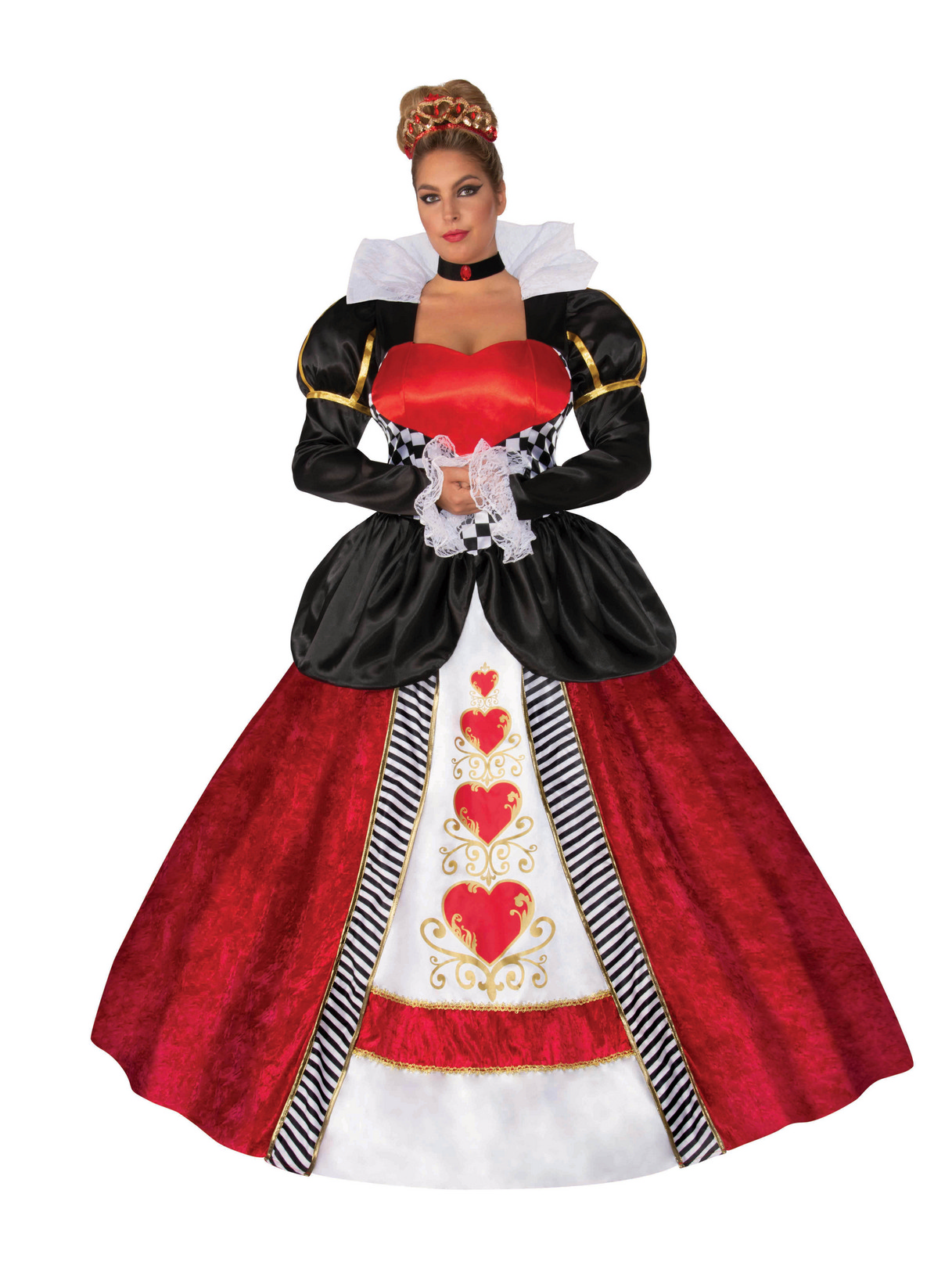 Elite Queen Of Hearts Adult Plus Costume