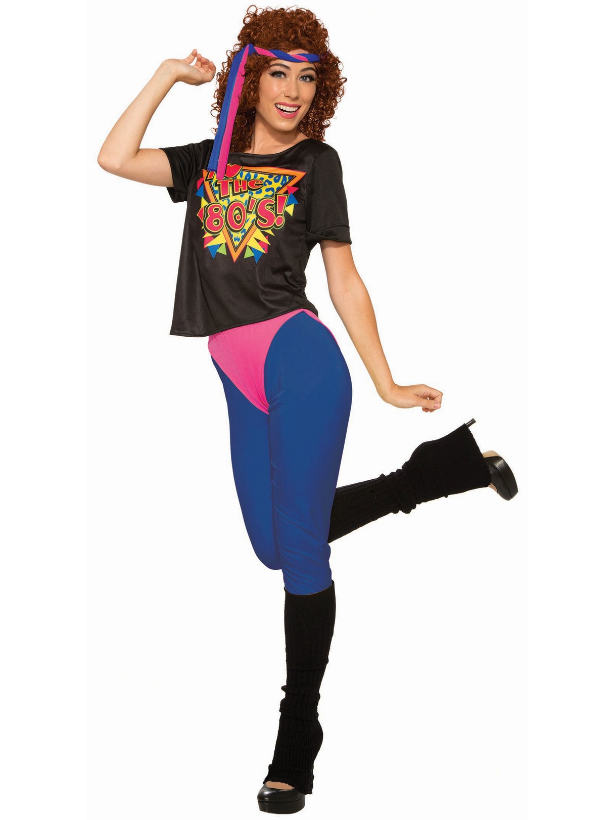 80 S Workout Diva Costume