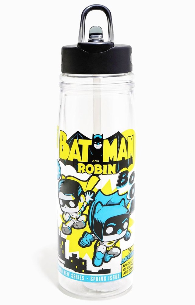 Dc Comics Batman And Robin Acrylic Water Bottle Partybell