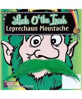 Green Moustache Adult
