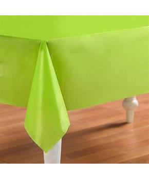 Fresh Lime (Lime Green) Plastic Tablecover