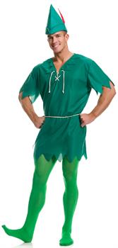 Peter Pan Costume For Adults - PartyBell.com