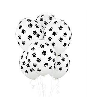 Paw Print Balloons