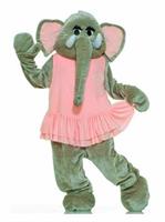 Elephant Plush Economy Mascot Adult Costume