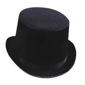 Black Felt Top Hat