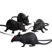6" Plastic Rat (1 count)