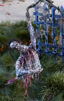 Hanging Ghoul Torso Animated Prop