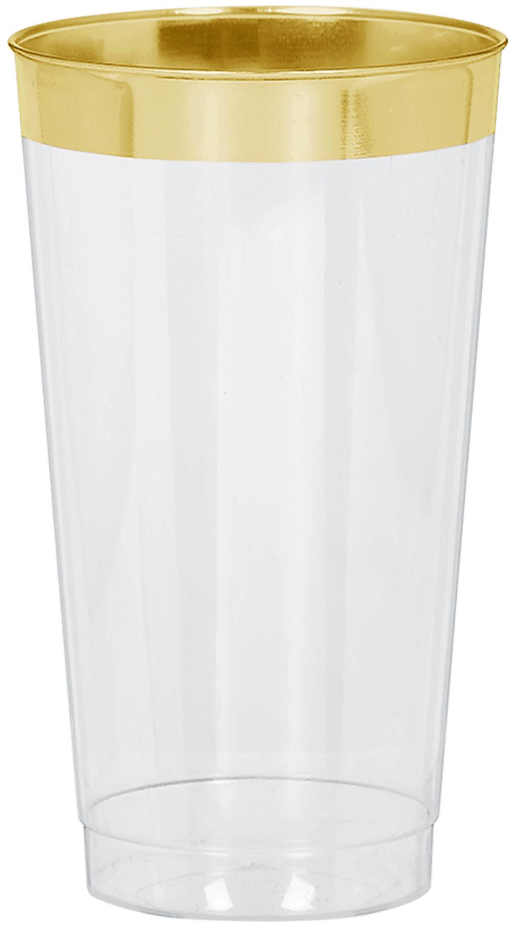 Amscan Plastic Wine Glasses, Clear, 5.5 oz - 32 count