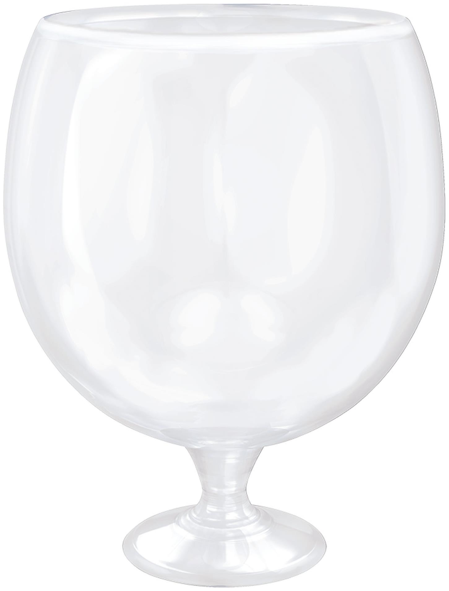 Clear Plastic Jumbo Drinking Glass