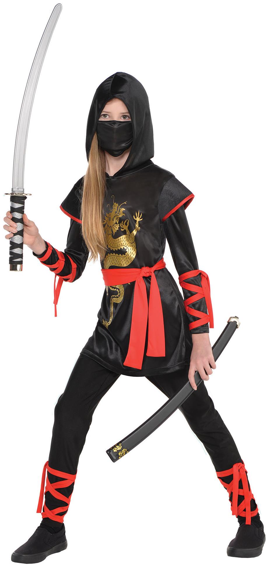 Amscan - Shadow Ninja Costume - Medium (8-10) 