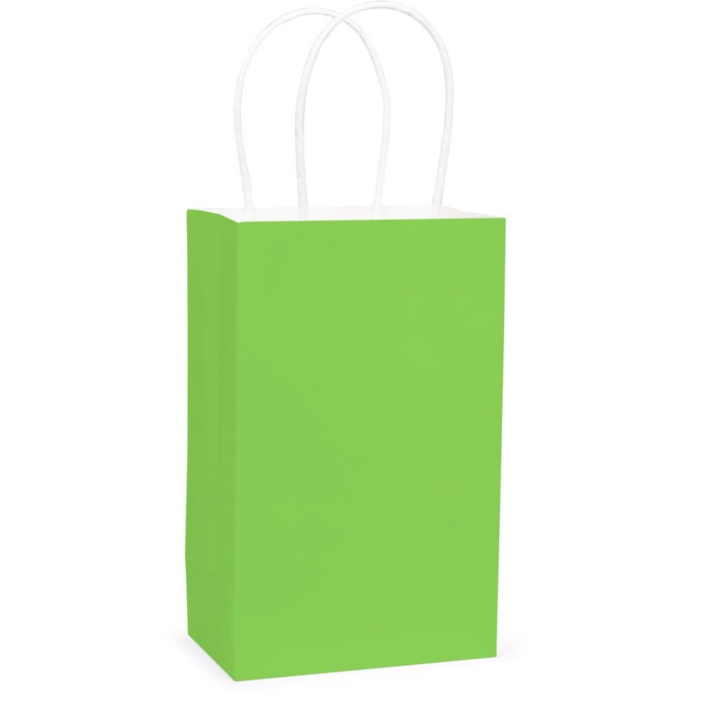 Fresh Lime Paper Treat Bag - PartyBell.com