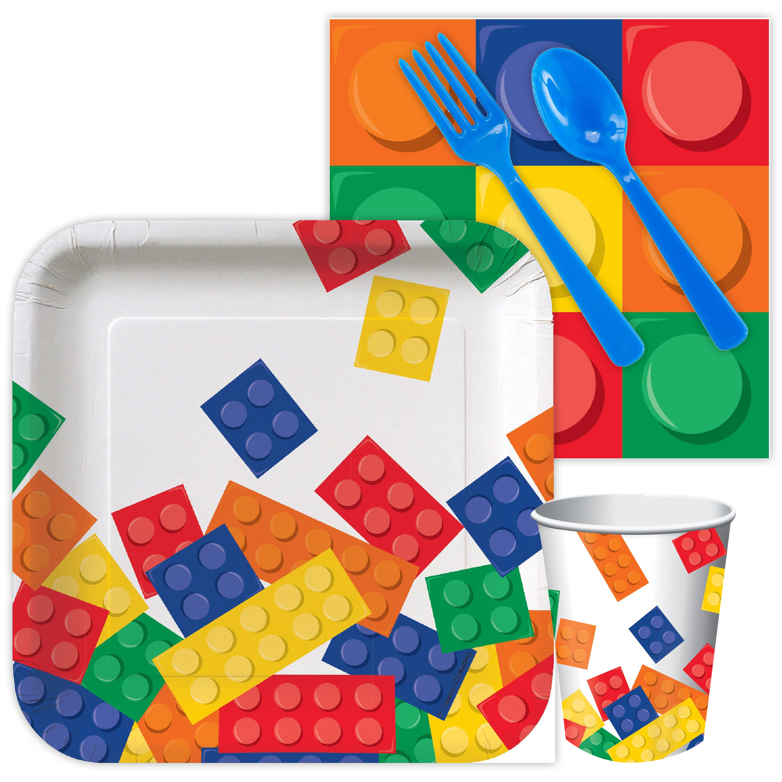 Building Block Snack Party Pack - PartyBell.com