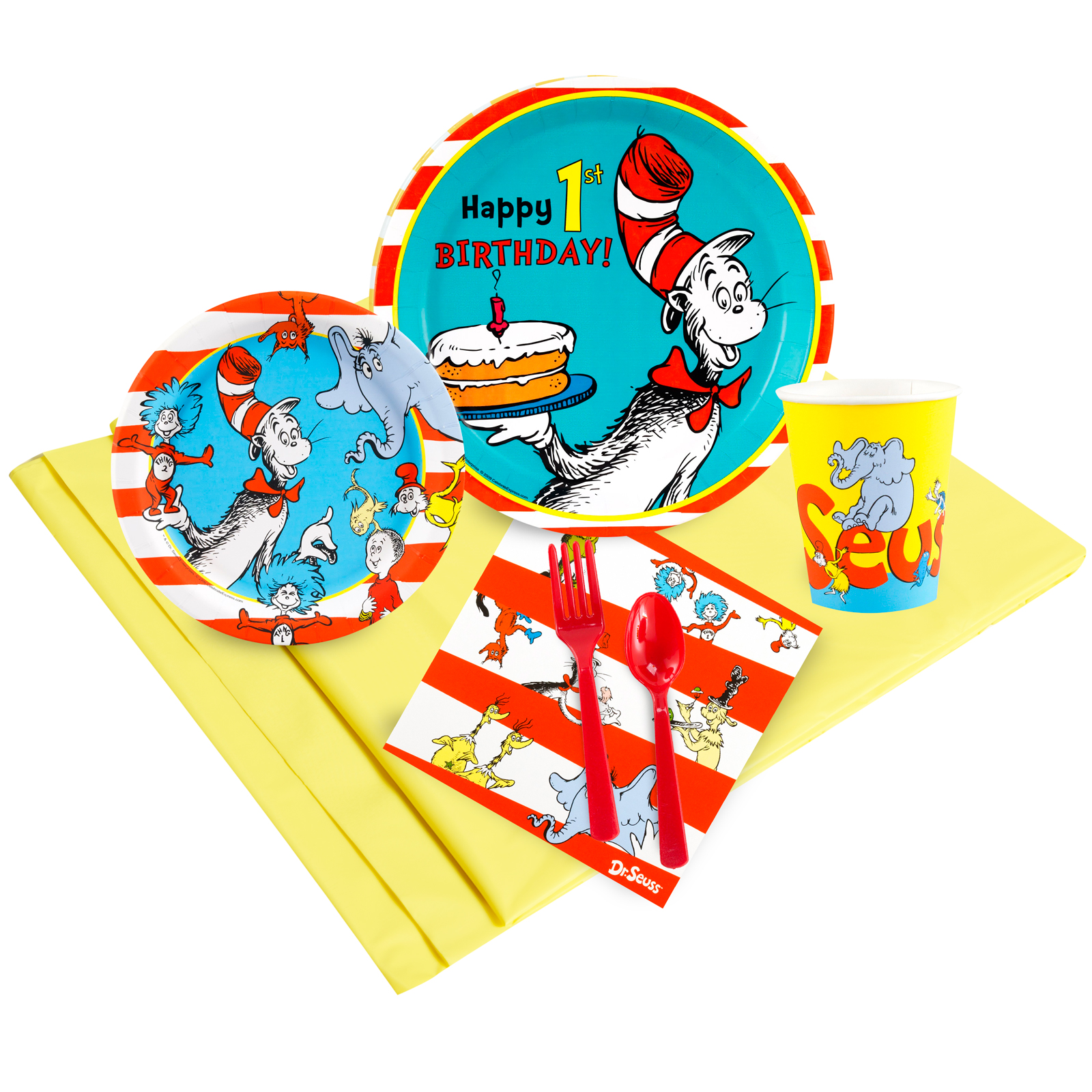 Dr. Seuss 1st Birthday Party - PartyBell.com