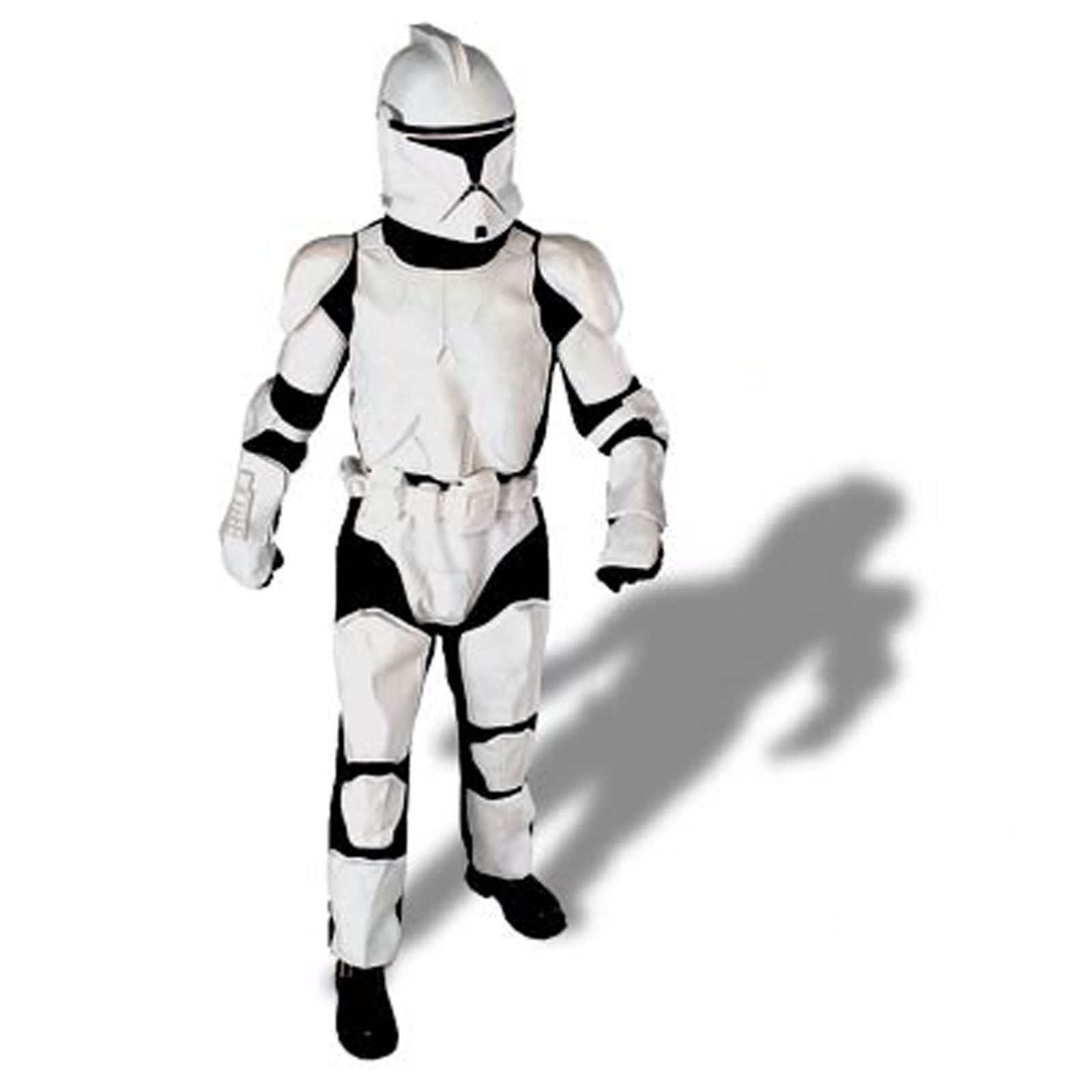 geweer overeenkomst Hick Star Wars Clone Trooper Adult Costume - PartyBell.com