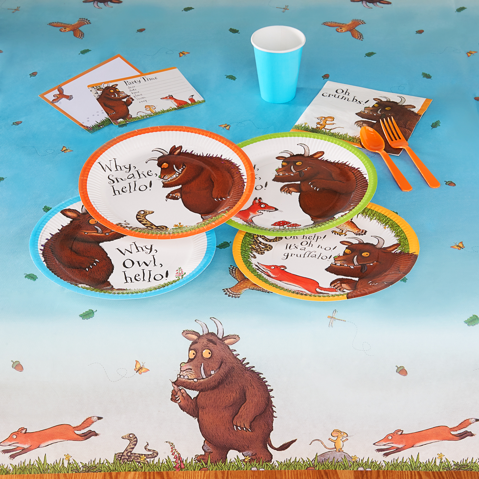 Gruffalo 24 Guest Party Pack - PartyBell.com