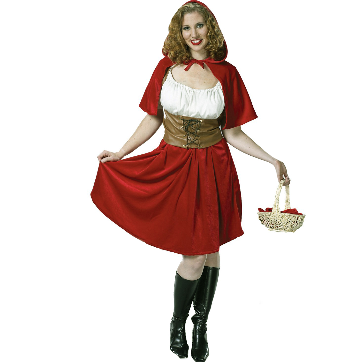 Red Riding Hood Plus Adult Costume 