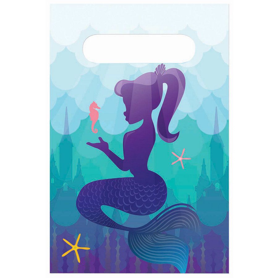 Mermaid treat bags