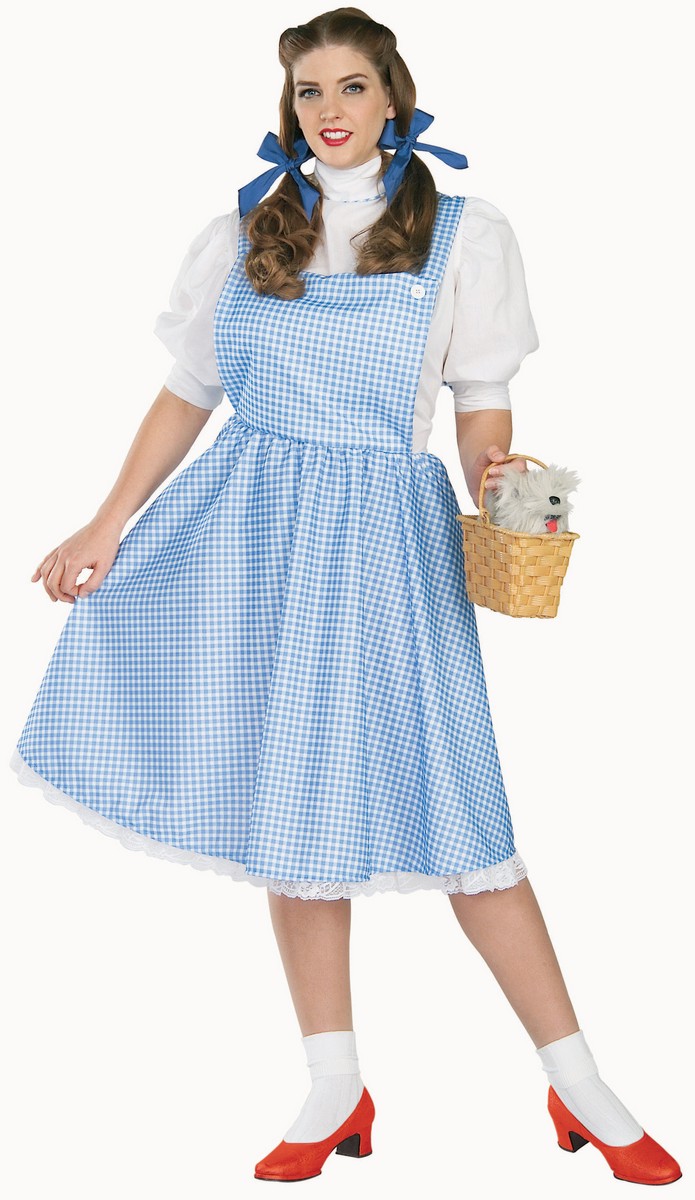 The Wizard of Oz Dorothy Adult Plus Costume - PartyBell.com