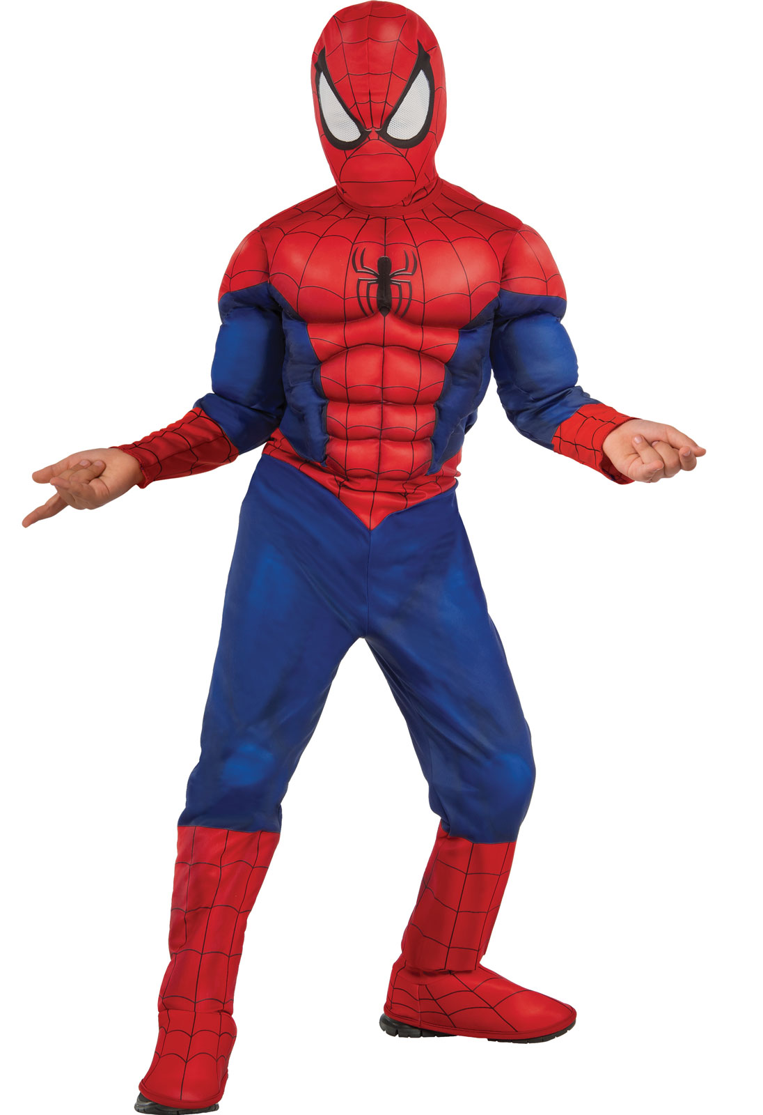Ultimate Spider-Man Muscle Chest Kids Costume - PartyBell.com