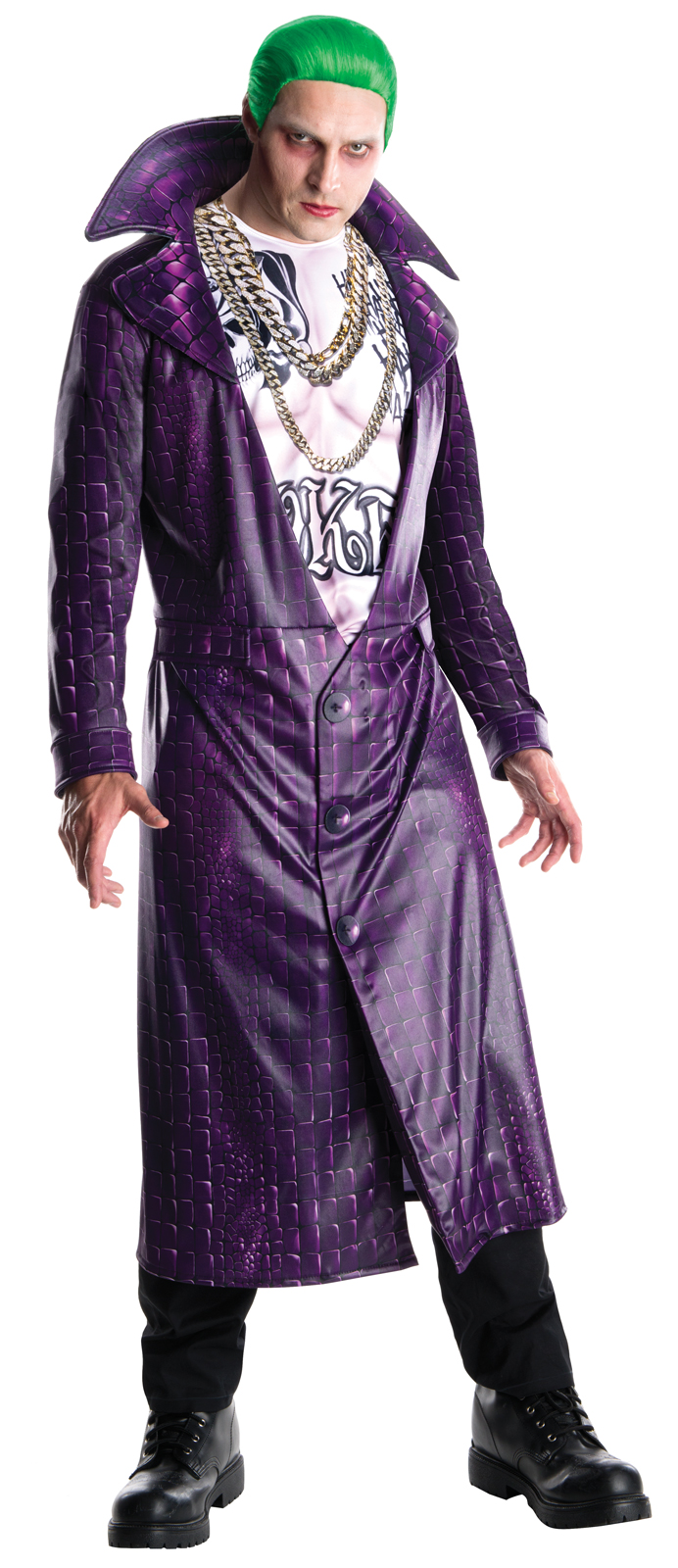 Suicide Squad: Joker Deluxe Adult Costume - PartyBell.com