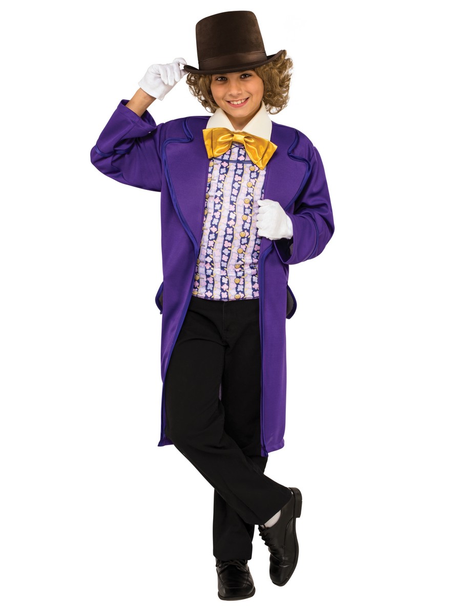 Willy Wonka & The Chocolate Factory: Willy Wonka Classic Child Costume ...