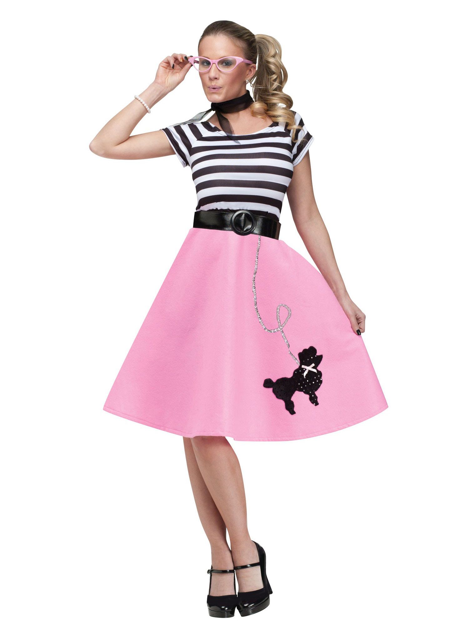 50s Poodle Skirt Adult Dress 
