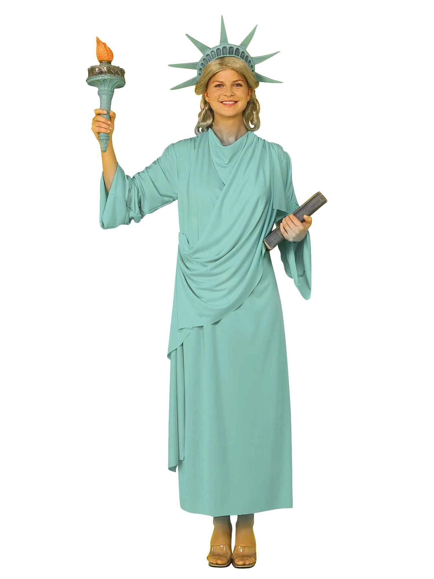 Lady Liberty Adult Costume - PartyBell.com