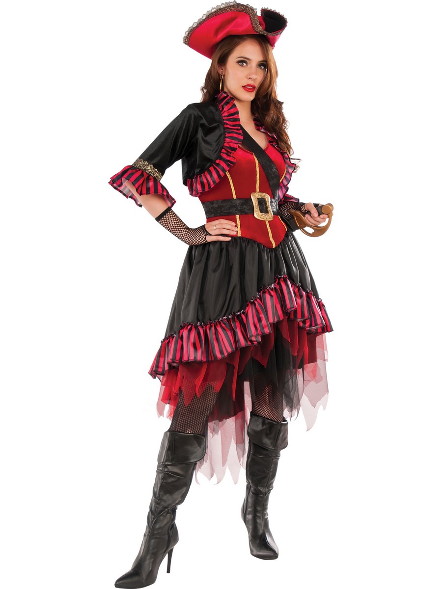 Lady Buccaneer Adult Costume - PartyBell.com
