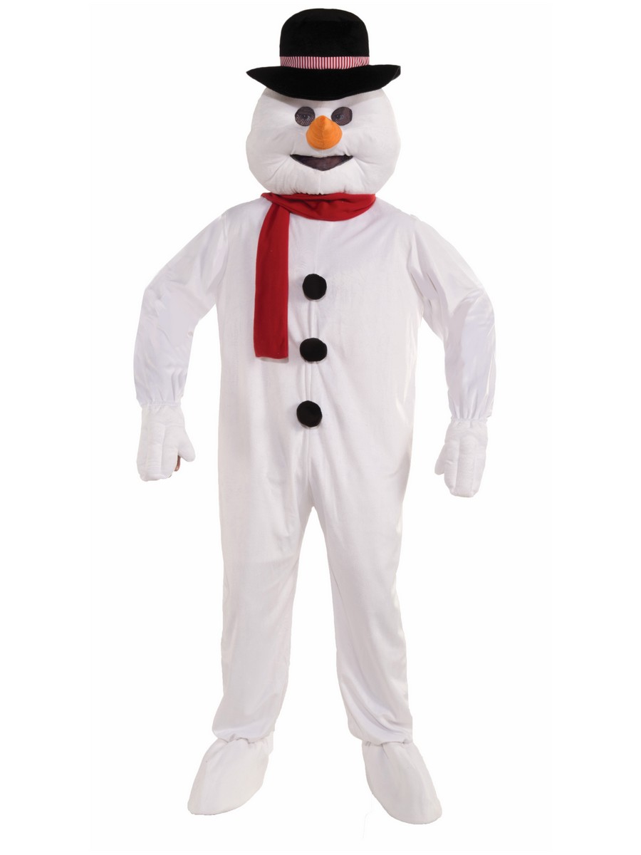 zipster snowman one piece costume