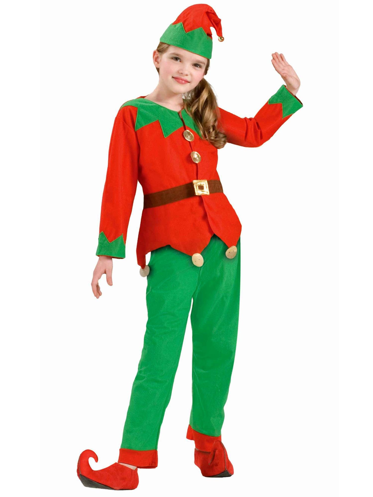 Unisex Child Elf Costume - PartyBell.com