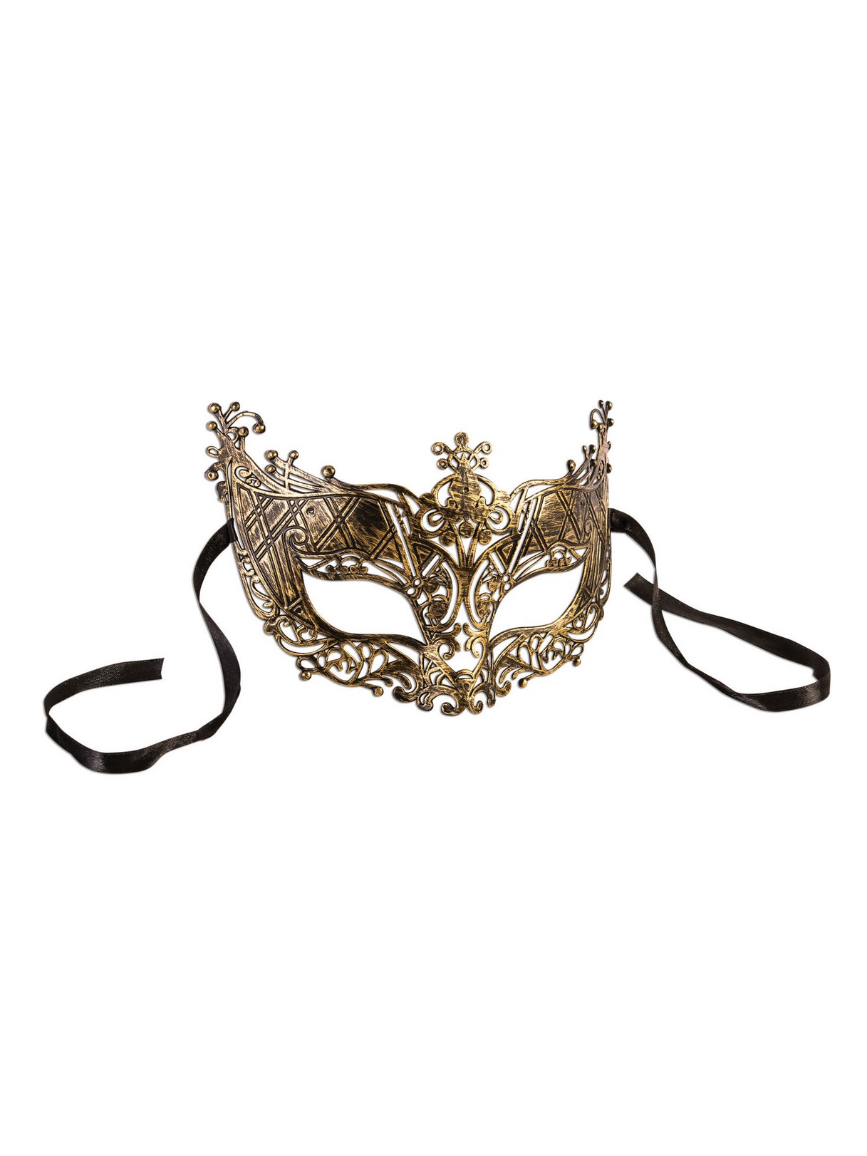 Gold Filigree Mask - PartyBell.com