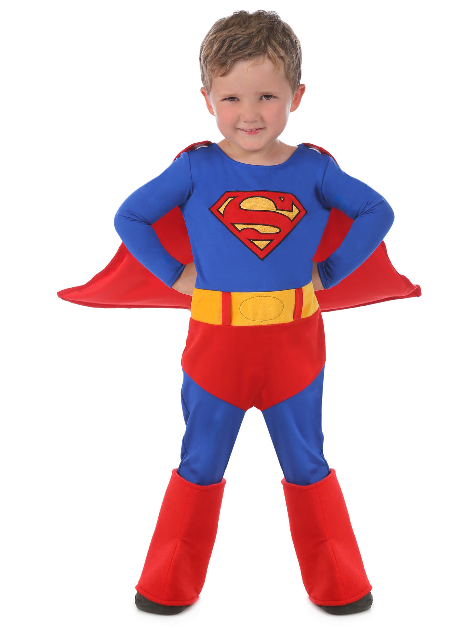 Toddler Superman Cuddly Costume Costume - PartyBell.com