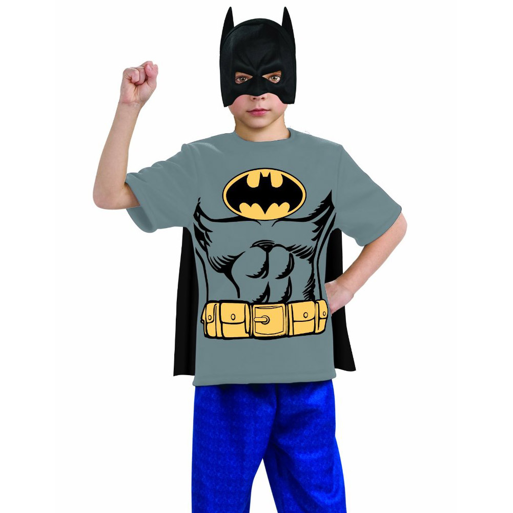 Edelsteen opvoeder Ligatie Batman Shirt Kids Costume - PartyBell.com