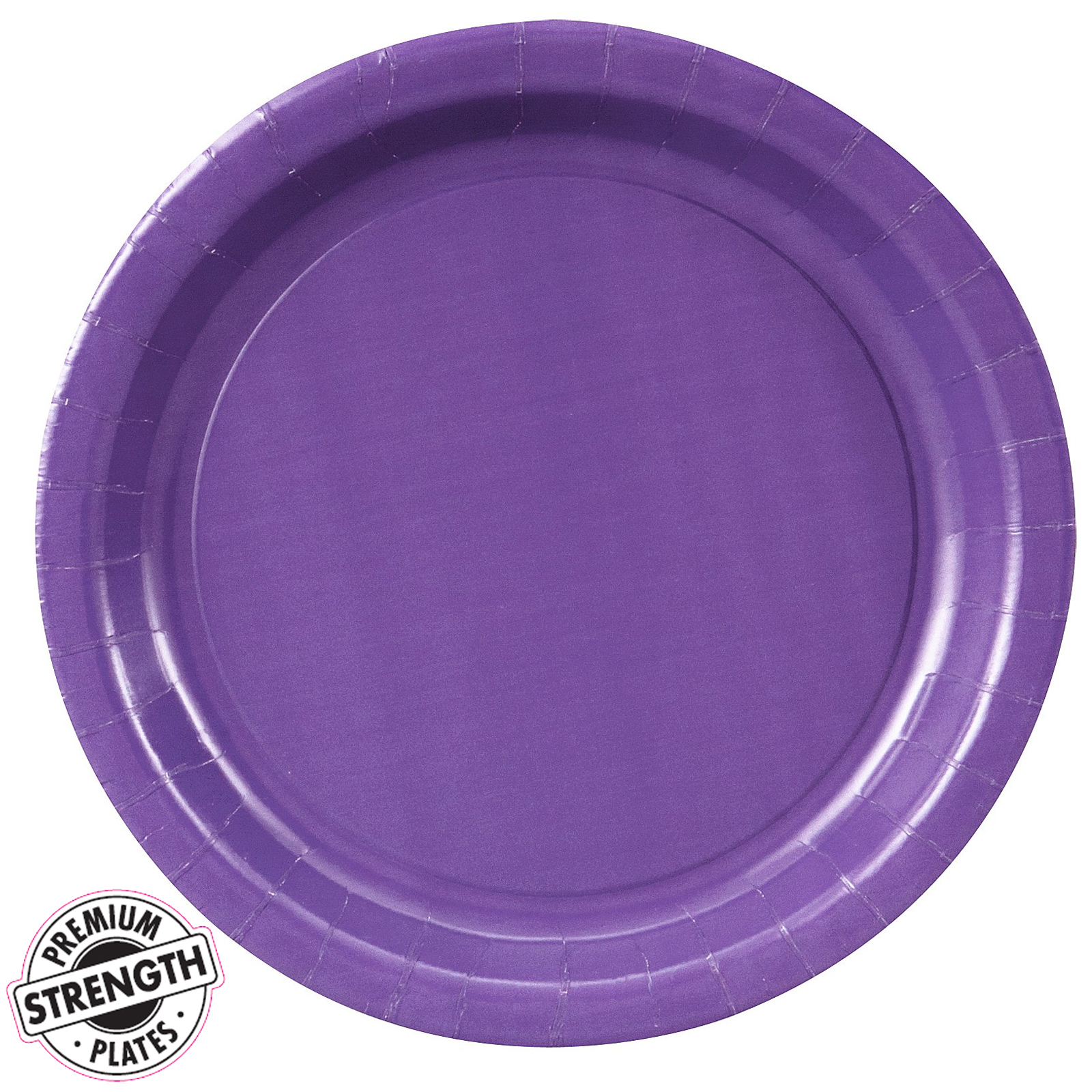 Perfect Purple Purple Paper Dinner Plates 