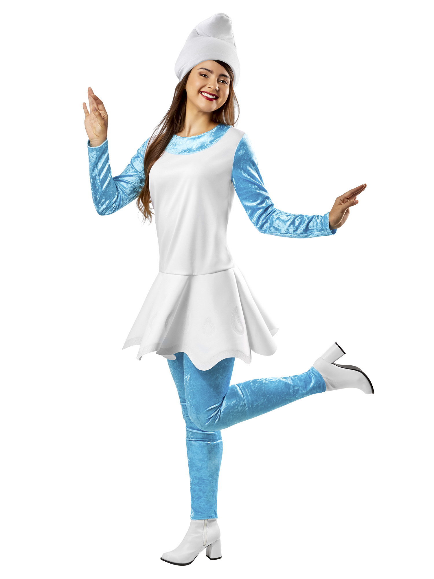 The Smurfs Smurfette Adult Costume PartyBell Com