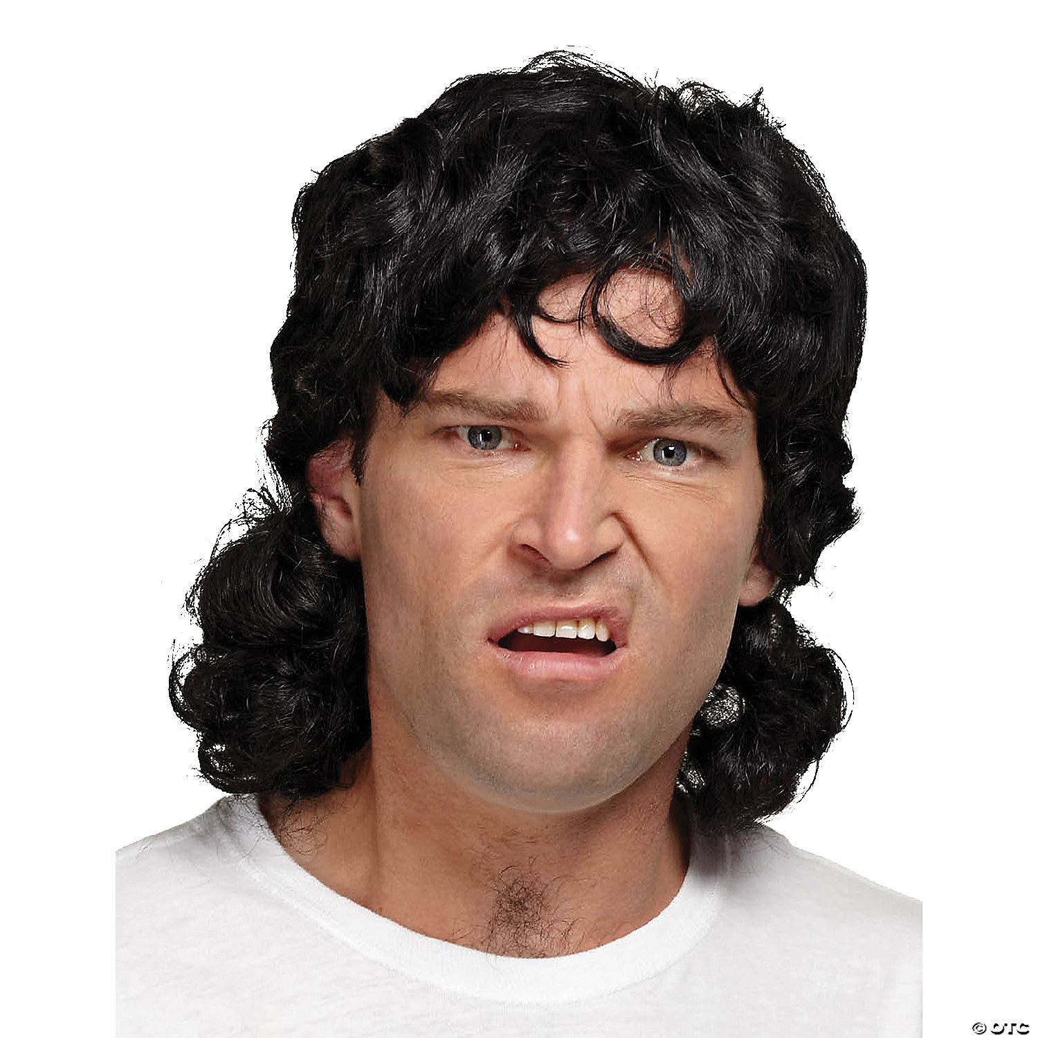 MULLET WIG BLACK - PartyBell.com