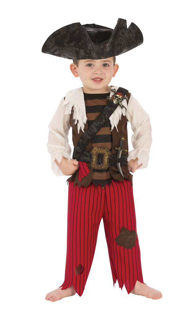 PIRATE MATEY CHILD SMALL Costume - PartyBell.com