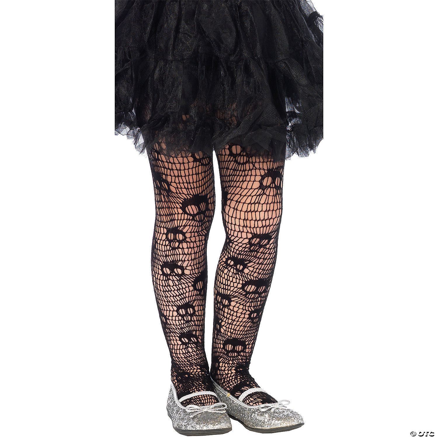 Black Skull Tights  Tights - Hosiery - PartyWorld