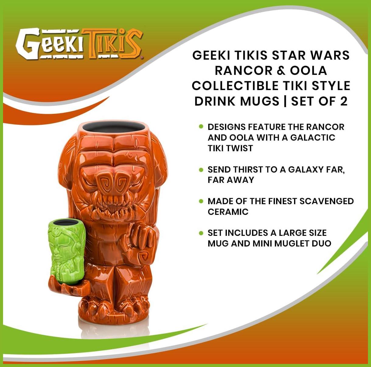 Star Wars Characters Tiki Cup Set