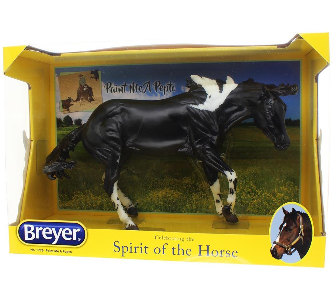 Breyer 1:9 Traditional Series Model Horse: Paint Me a Pepto - PartyBell.com