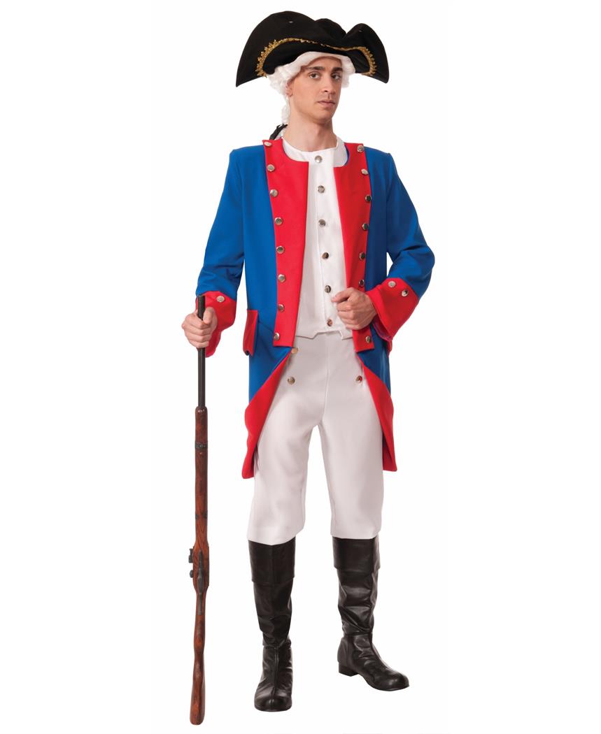 Deluxe Colonial General Adult Costume - PartyBell.com