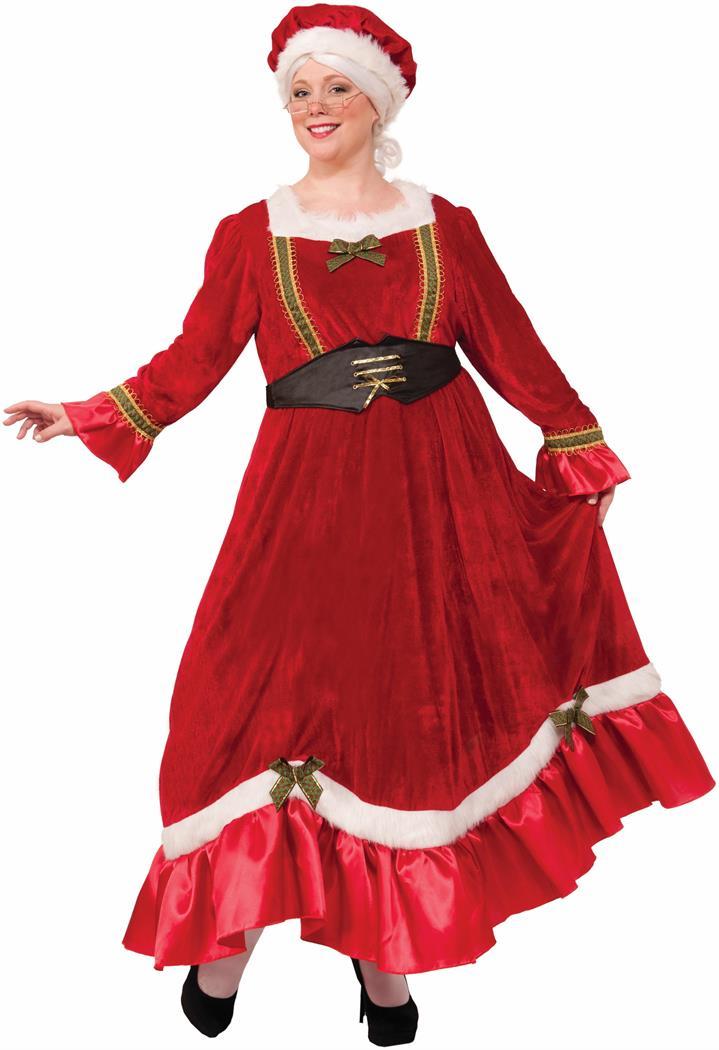 Mrs. Claus Adult Costume - PartyBell.com