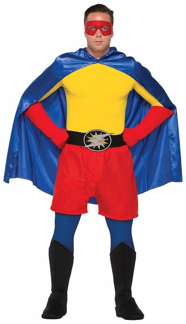 Superhero Black Costume Boot Tops Adult - PartyBell.com