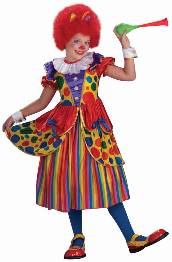 Circus Clown Princess Dress Costume Child - PartyBell.com