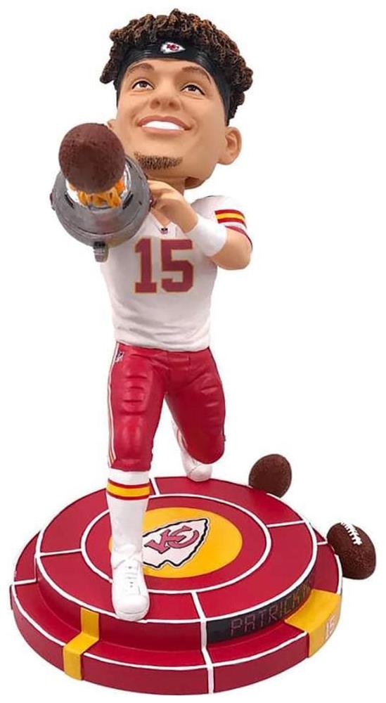 Kansas City Chiefs NFL 8 inch Resin Bobblehead - Cannon Arm Patrick Mahomes