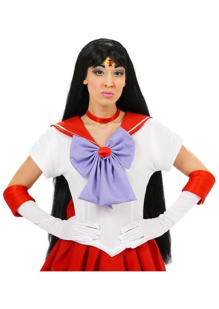 Sailor Moon Mars Costume Wig 