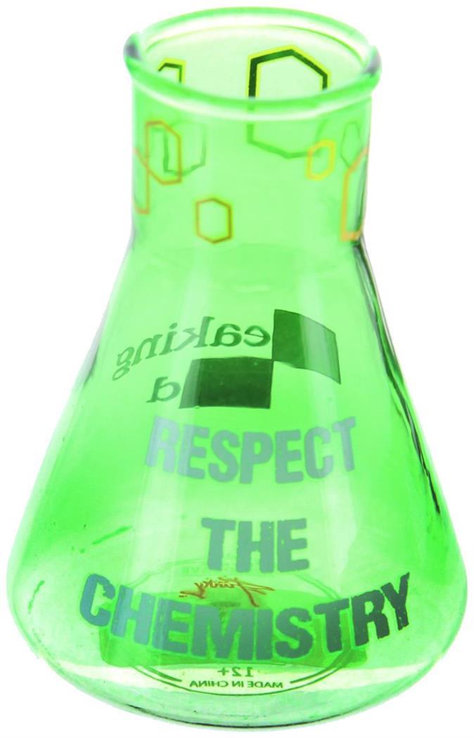 Breaking Bad Respect Chemistry 3oz Beaker Shot Glass 6621