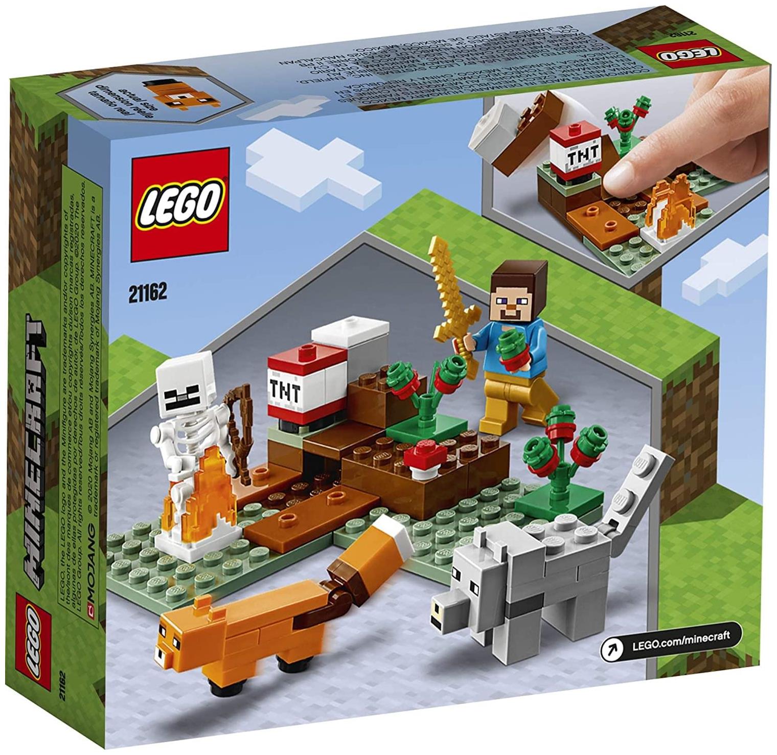 Lego Minecraft The Taiga Adventure 74 Piece Building Kit