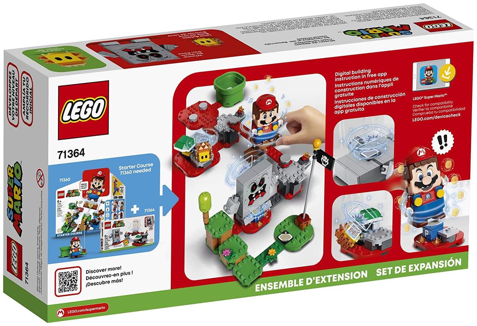 LEGO Super Mario Guarded Fortress Expansion Set 71362 Building Kit;  Collectible Playset to Combine with The Super Mario Adventures with Mario  Starter