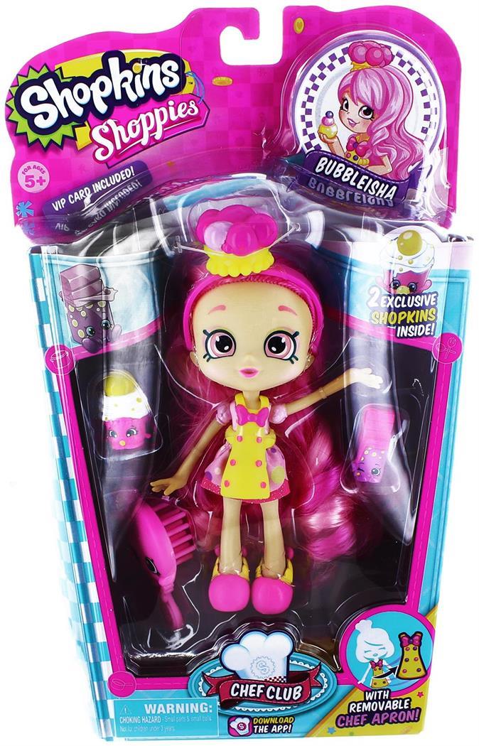 Shopkins Season 6 Chef Club Doll Bubbleisha - PartyBell.com